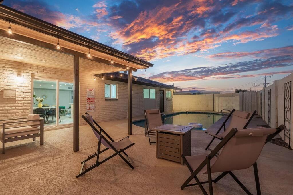 Cozy-Perfect Location-Private Pool-Heat Optional- Spring Training-Gcu Villa Финикс Екстериор снимка
